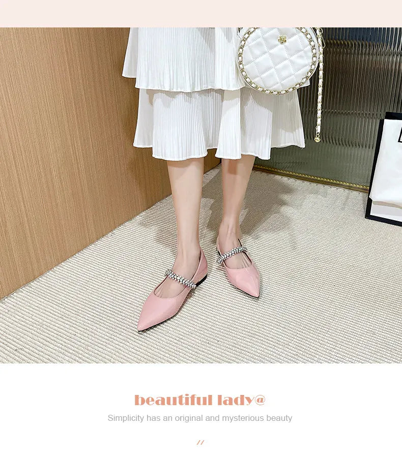 KissICON 2025 Flat Shoe for Women Spring Summer Shallow