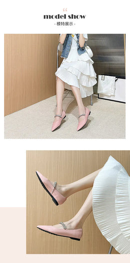 KissICON 2025 Flat Shoe for Women Spring Summer Shallow