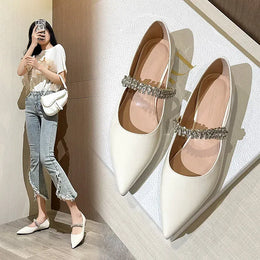 KissICON 2025 Flat Shoe for Women Spring Summer Shallow