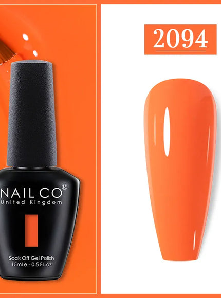 KissICON 2094 Nailco Chocolate Gel Polish 15ml Soak Off UV