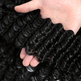 KissICON 20inch / 1B KissIcon Luxurious Water Wave Synthetic Hair DeepWave 20In