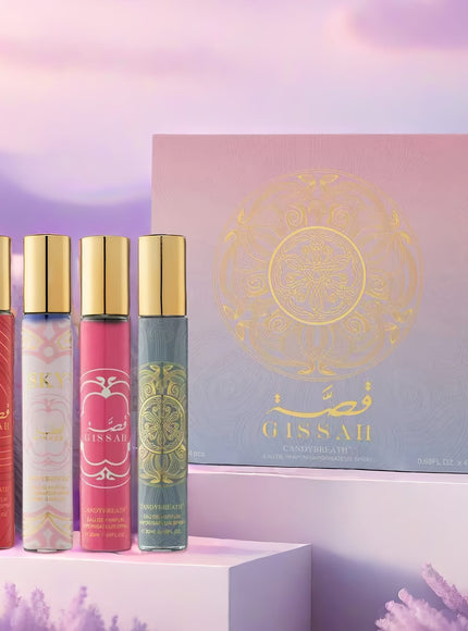 KissICON 20ml *4pcs Elegant Floral Patchouli Perfume – Gift Longlasting