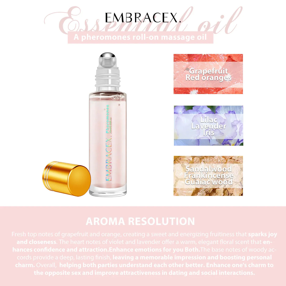 KissICON 20ml KissIcon Pheromone Perfume 20ml Roll On - All
