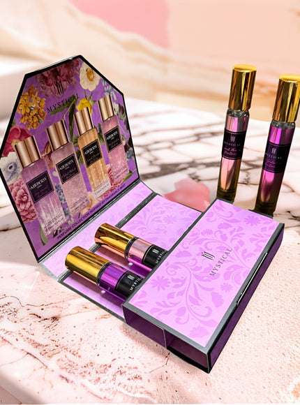 KissICON 20mlx4pcs/set Mystical Floral Women's Perfume Gift Set - Lasting