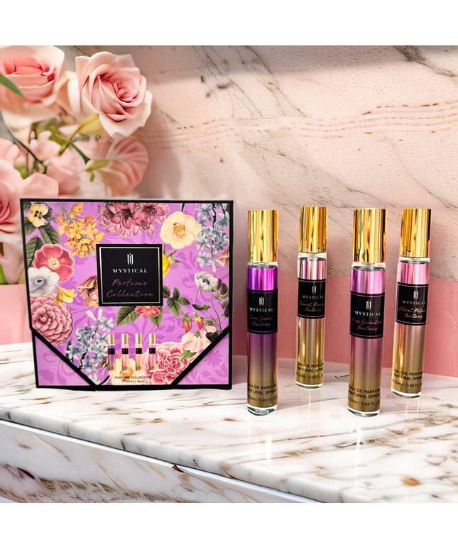 KissICON 20mlx4pcs/set Mystical Floral Women's Perfume Gift Set - Lasting