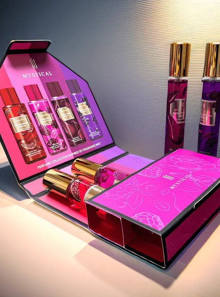 KissICON 20mlx4pcs/set Women's Fragrance Gift Set – Fruity Light Fresh