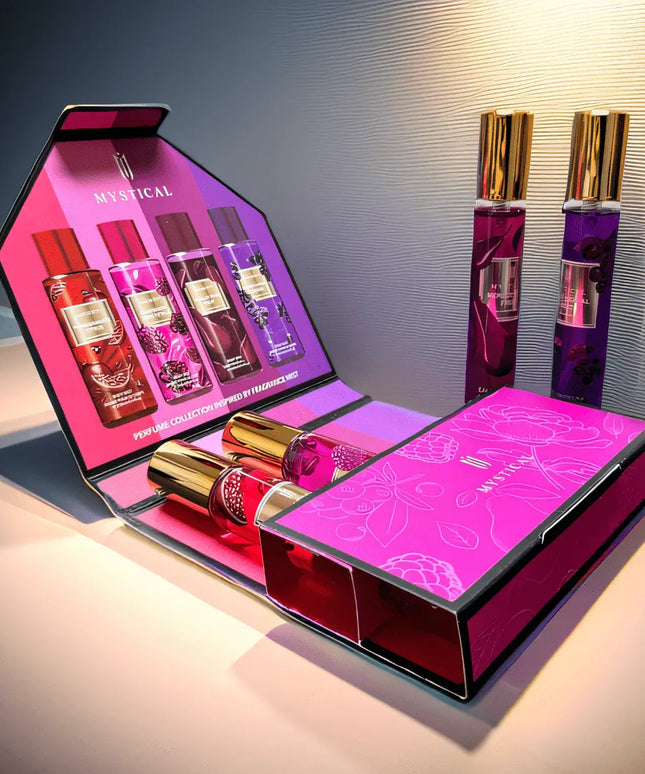 KissICON 20mlx4pcs/set Women's Fragrance Gift Set – Fruity Light Fresh