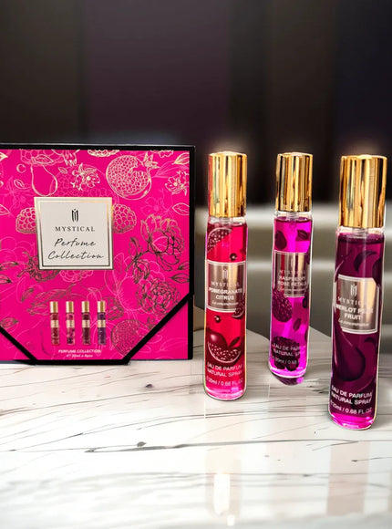 KissICON 20mlx4pcs/set Women's Fragrance Gift Set – Fruity Light Fresh