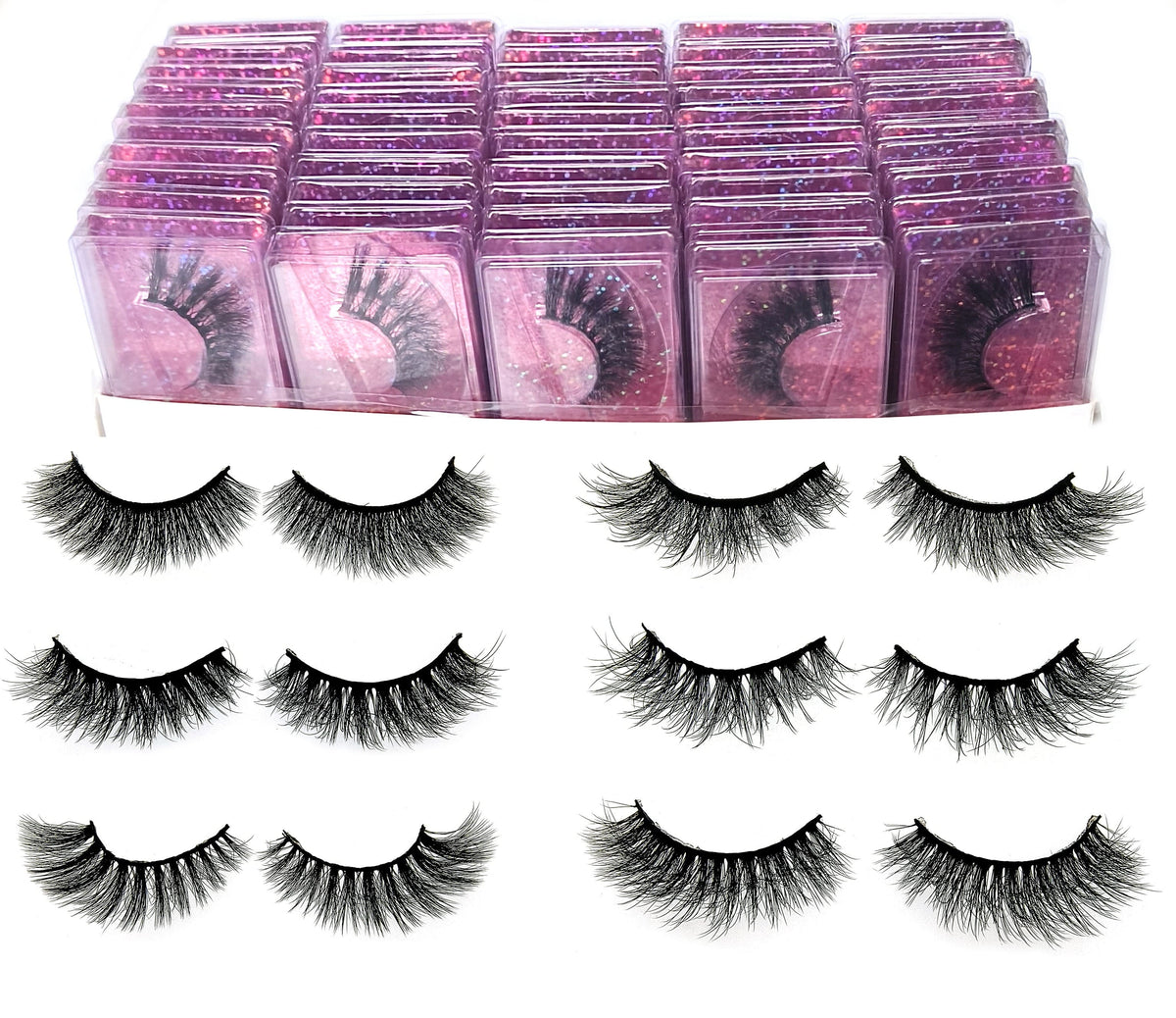 KissICON 20Pairs KissIcon 20 Pairs Natural False Eyelashes - Self