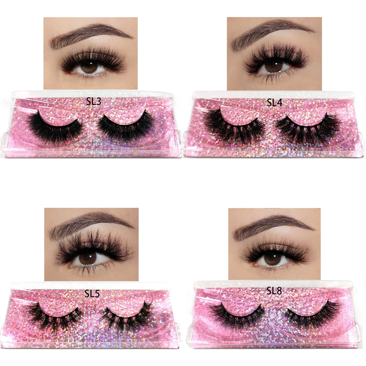 KissICON 20Pairs KissIcon 20 Pairs Natural False Eyelashes - Self