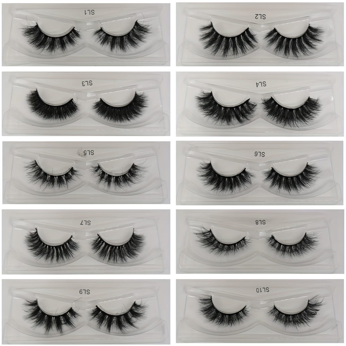 KissICON 20Pairs KissIcon 20 Pairs Natural False Eyelashes - Self