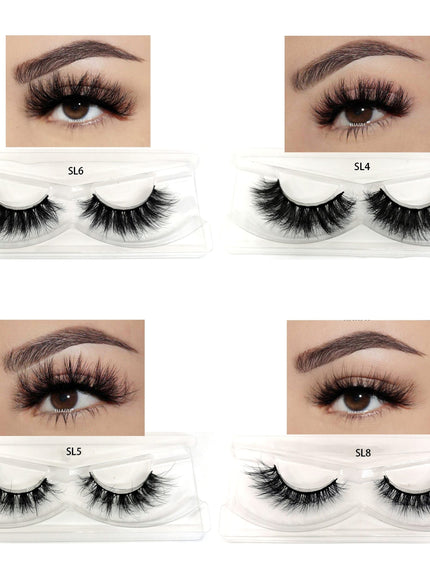 KissICON 20Pairs KissIcon 20 Pairs Natural False Eyelashes - Self