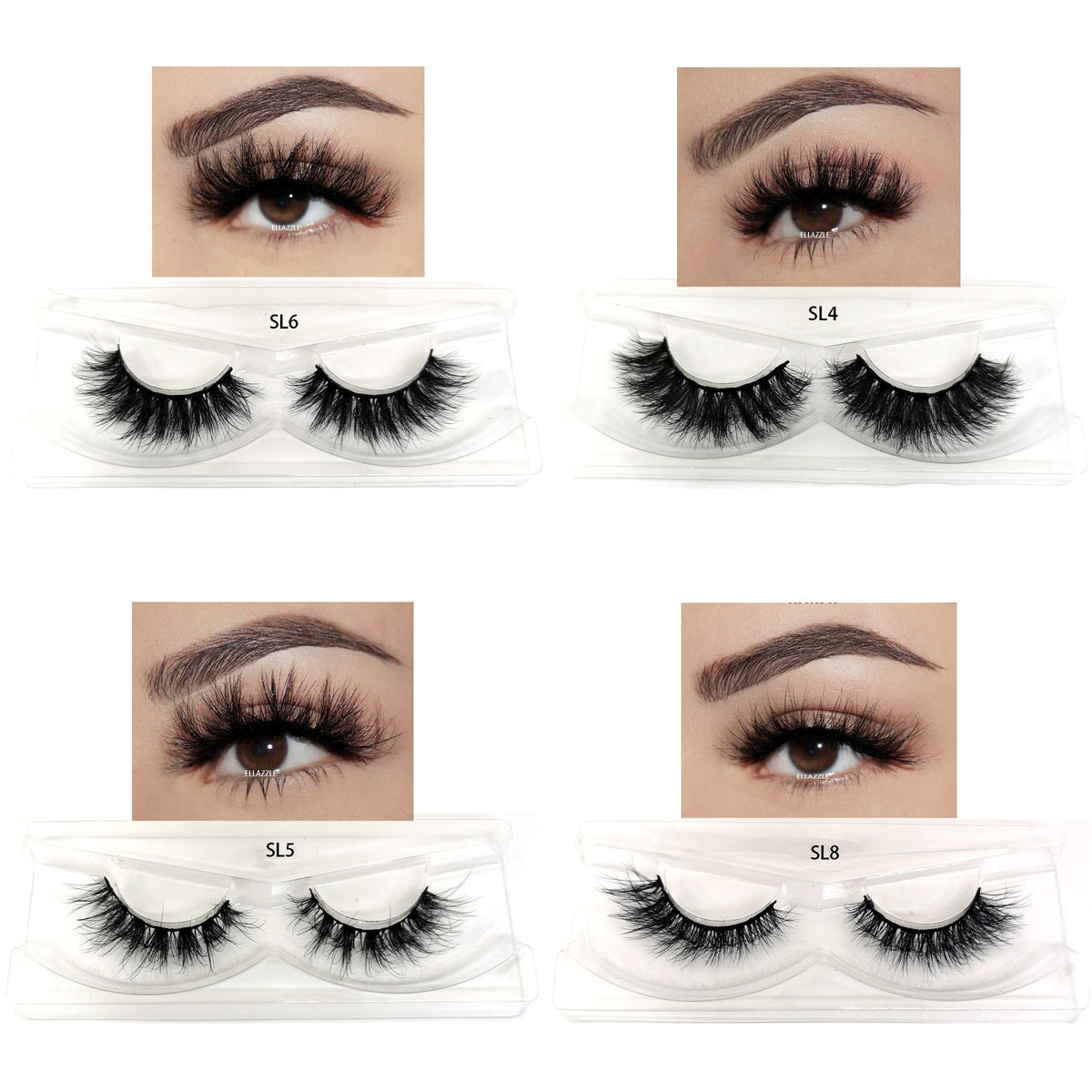 KissICON 20Pairs KissIcon 20 Pairs Natural False Eyelashes - Self