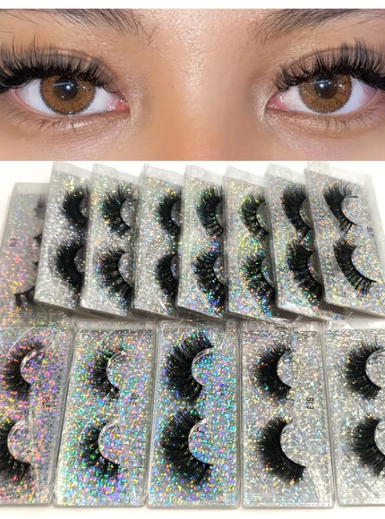 KissICON 20Pairs KissIcon 20 Pairs Natural False Eyelashes - Self