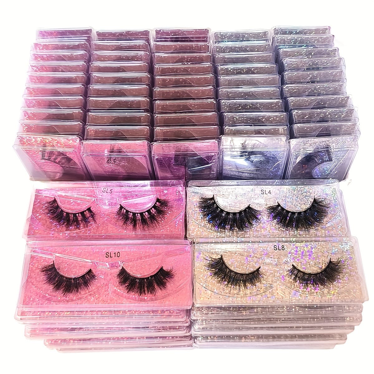 KissICON 20Pairs KissIcon 20 Pairs Natural False Eyelashes - Self