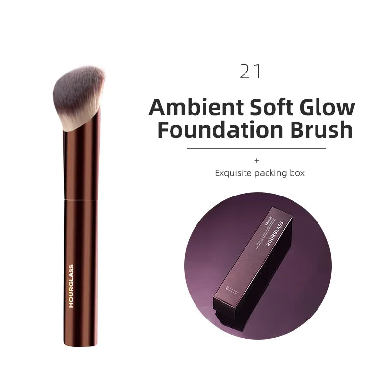 KissICON 21 KissIcon Hourglass Retractable Makeup Brush - All In