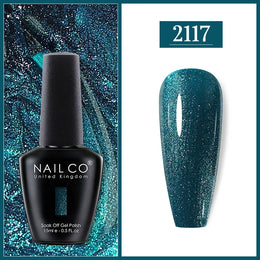 KissICON 2117 Nailco Chocolate Gel Polish 15ml Soak Off UV