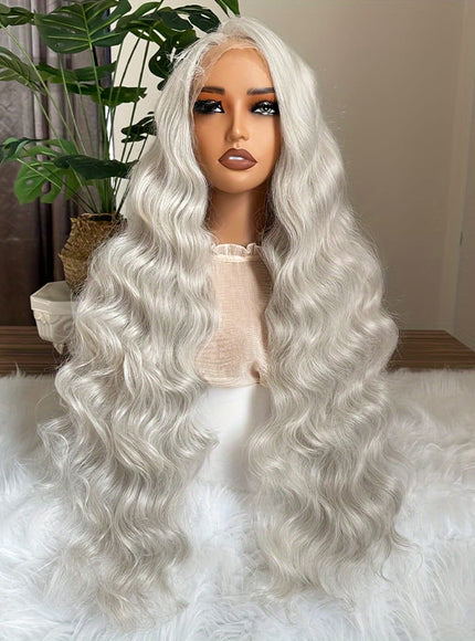 Kissicon 32 Inch Grey Body Wave