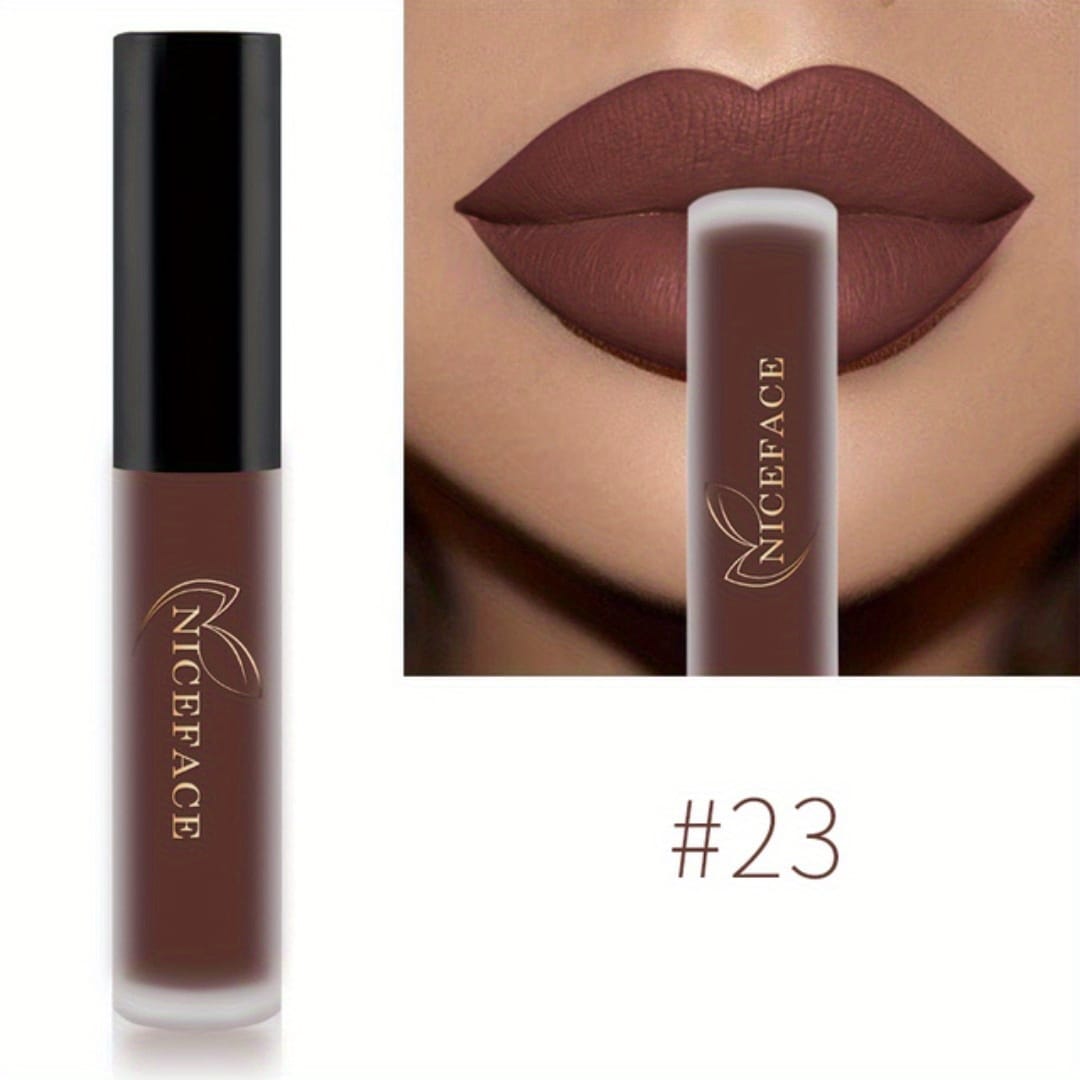 KissICON 23# KissIcon 20 Colors Matte Lip Glaze - Smudge