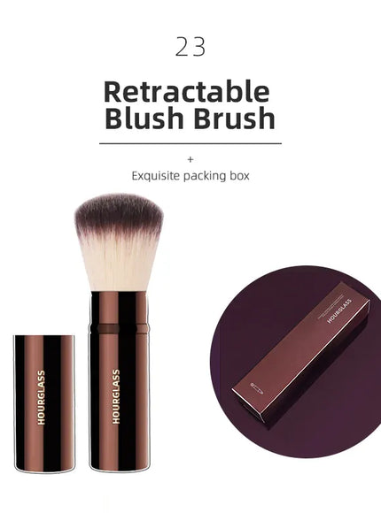 KissICON 23 KissIcon Hourglass Retractable Makeup Brush - All In