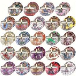 KissICON 24 24pc Ethnic Scented Travel Candles Perfect
