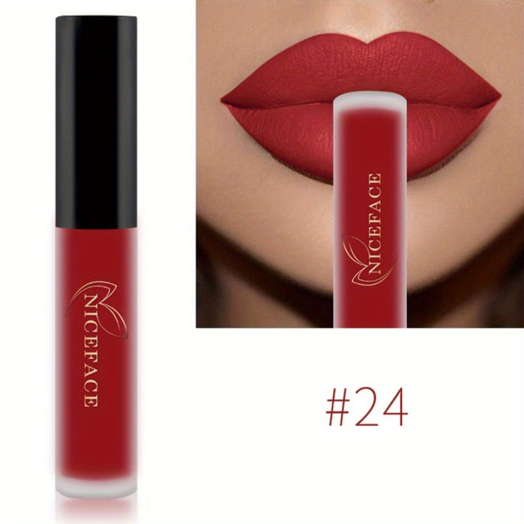 KissICON 24# KissIcon 20 Colors Matte Lip Glaze - Smudge