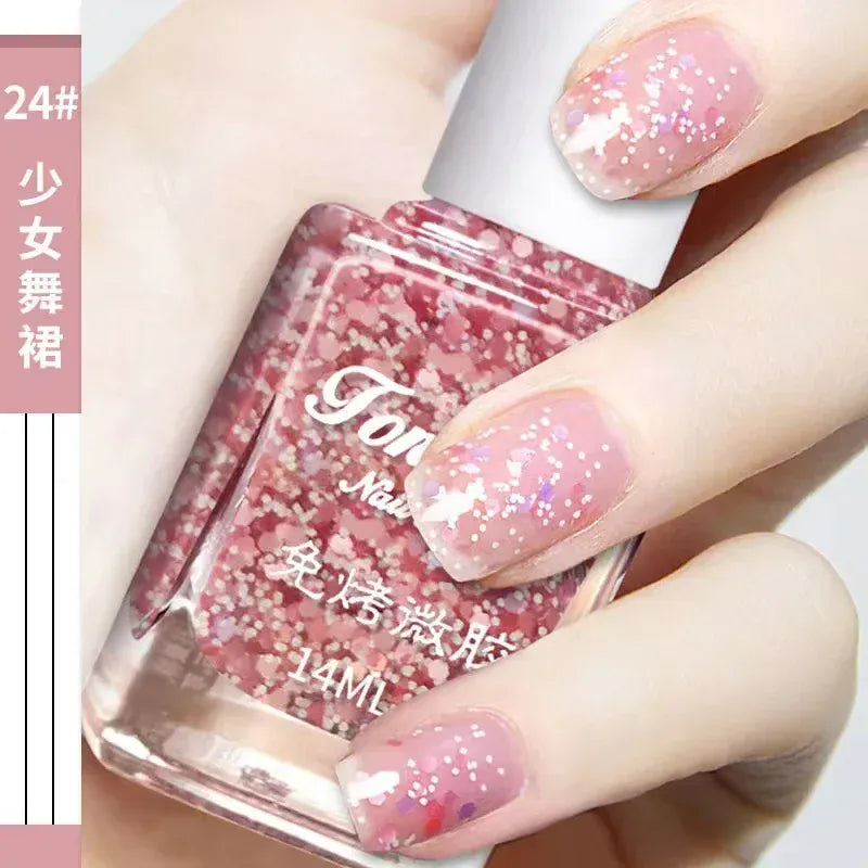 KissICON 24 Nail Polish Lasting No Bake No Peel Classic