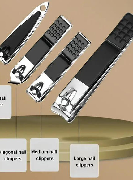 KissICON 24-Piece Deluxe 24Piece Stainless Steel Nail  Foot Care Kit