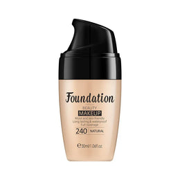 KissICON 240-Natural color KissIcon Liquid Foundation Waterproof High Coverage
