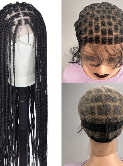 KissIcon Embroidered Full Lace Wig Cap - Crochet