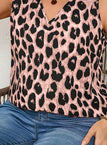 Red (leopard print) / UK 18