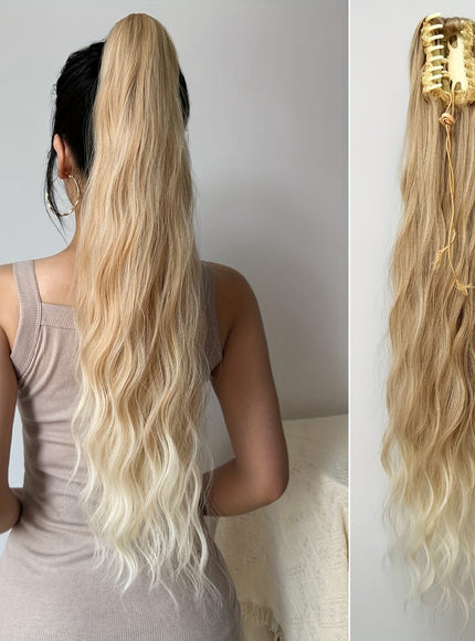 KissICON 24inch / Gradient KissIcon Claw Ponytail 24 Inch Clip In -