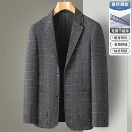 KissICON 2507 / 180-XL 70-77kg Mens British Style Business Casual Four Seasons Blazer