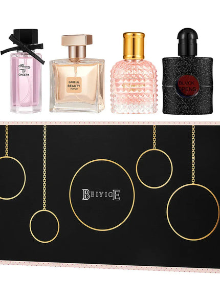 KissICON 25ml 4PCS Original Women Perfume Gift Set - Long Lasting
