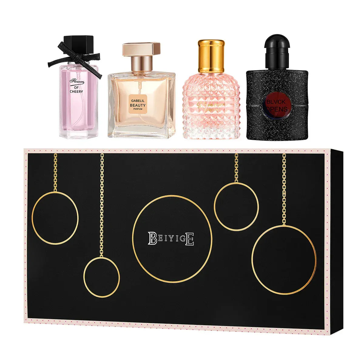 KissICON 25ml 4PCS Original Women Perfume Gift Set - Long Lasting