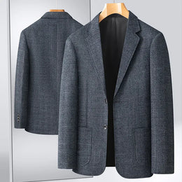 KissICON 2601 / 170-M 50-60kg Mens British Style Business Casual Four Seasons Blazer