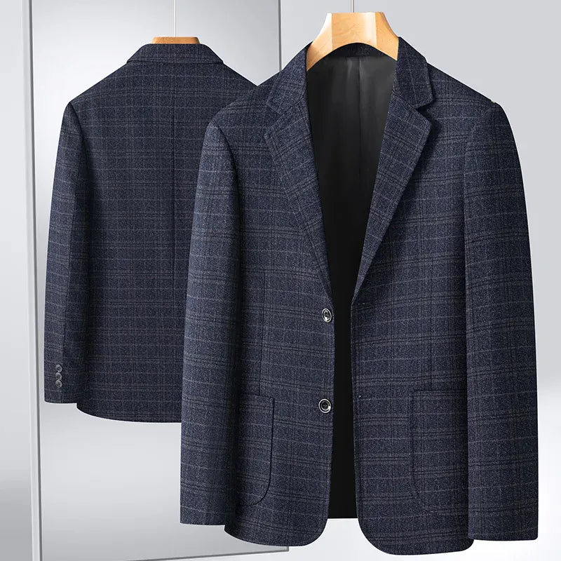 KissICON 2605 / 185-2XL 77-84kg Mens British Style Business Casual Four Seasons Blazer