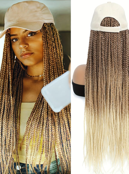 KissICON 27/613 / 24inch KissIcon TOMO Cap Wig 24In Box Braids Ombre