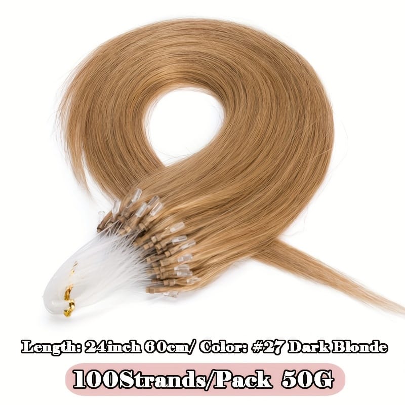 KissICON #27 darkblonde / 24inch KissIcon Invisible Remy Hair Extensions - Seamless Fit
