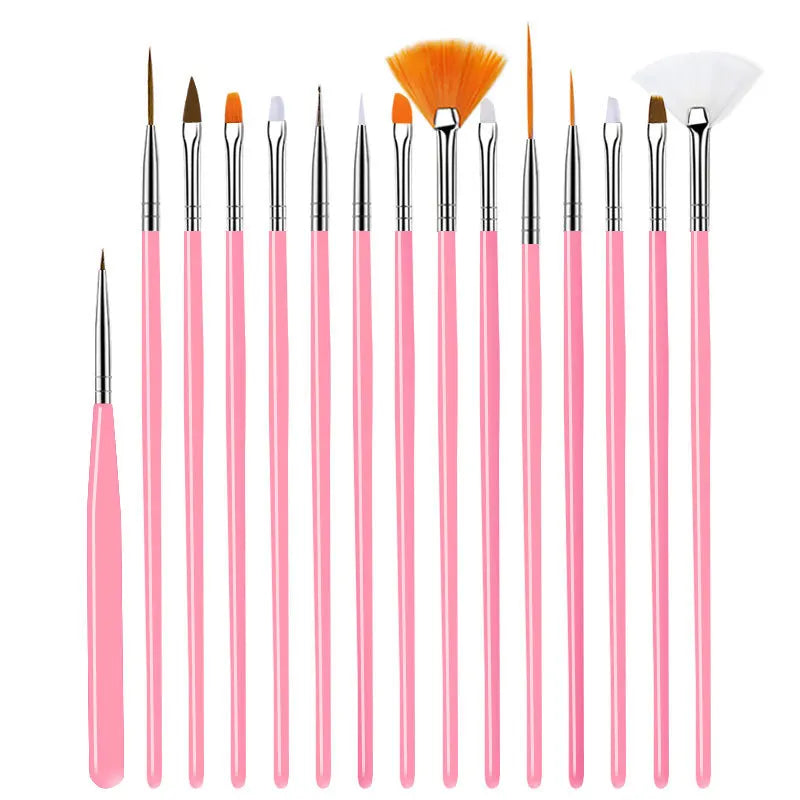 KissICON 28 KissIcon Nail Art Brush Set - Multi Tool