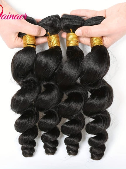 KissIcon Loose Wave Hair Bundles - Unprocessed Virgin