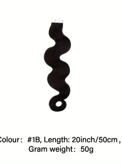 KissIcon Body Wave Tape In Extensions 16 Inch