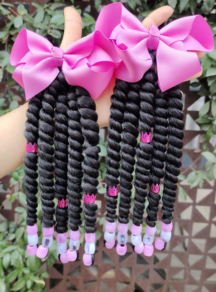 KissIcon Delicate Braided Ponytail Extensions Dreadlocks