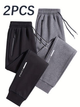KissICON 2pc Mens Reflective Jogger Set AllSeason Outdoor Comfort