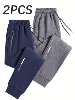 KissICON 2pc Mens Reflective Jogger Set AllSeason Outdoor Comfort