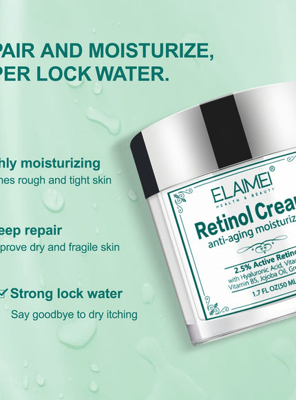 KissICON 2pcs / 100ml/3.4Oz KissIcon Elaimei Retinol Cream Duo - Deep Hydration