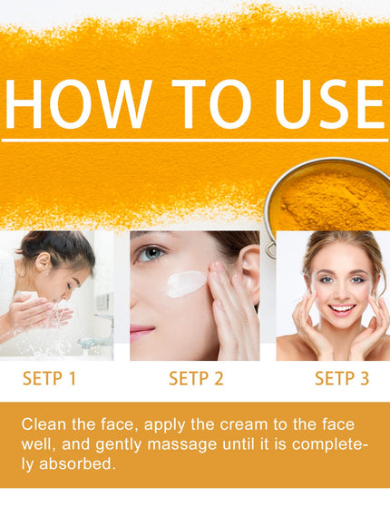 KissICON 2pcs (50g*2) KissIcon Turmeric Vitamin C Face Cream - Deep