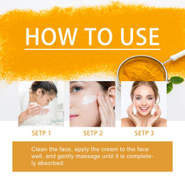 KissICON 2pcs (50g*2) KissIcon Turmeric Vitamin C Face Cream - Deep