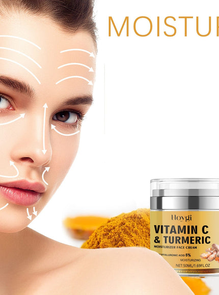 KissICON 2pcs (50g*2) KissIcon Turmeric Vitamin C Face Cream - Deep