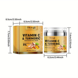 KissICON 2pcs (50g*2) KissIcon Turmeric Vitamin C Face Cream - Deep